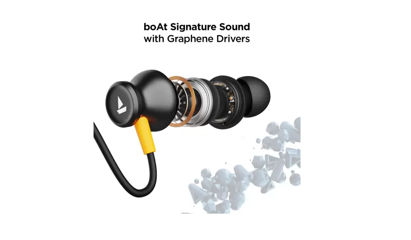 boAt Rockerz 255 Arc with ENx Technology and upto 30 Hours Playback Bluetooth Headset (Cosmos Black, In the Ear)